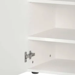 Schuhschrank & Spiegel Set in Weiß - Kofi (zweiteilig)^Wohnen Clearance