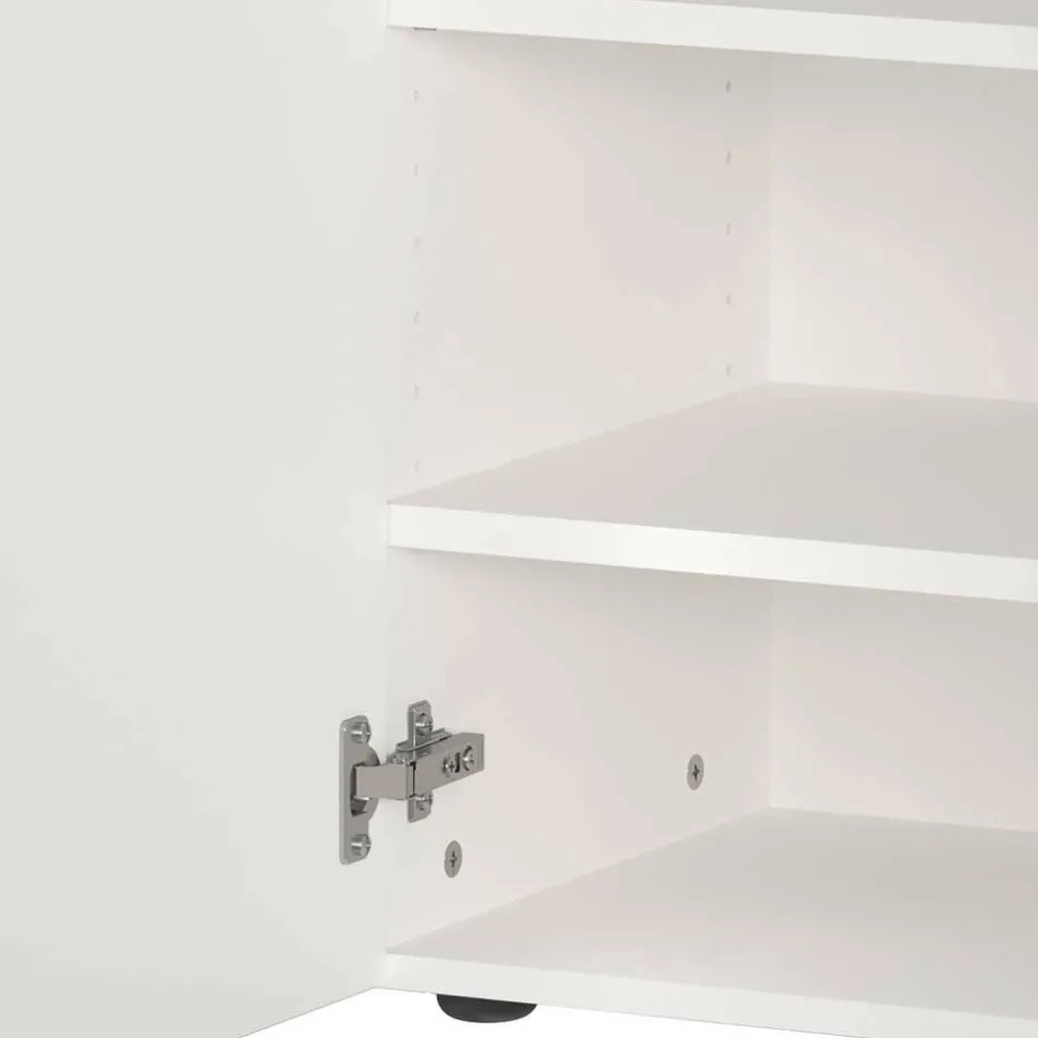 Schuhschrank & Spiegel Set in Weiß - Kofi (zweiteilig)^Wohnen Clearance