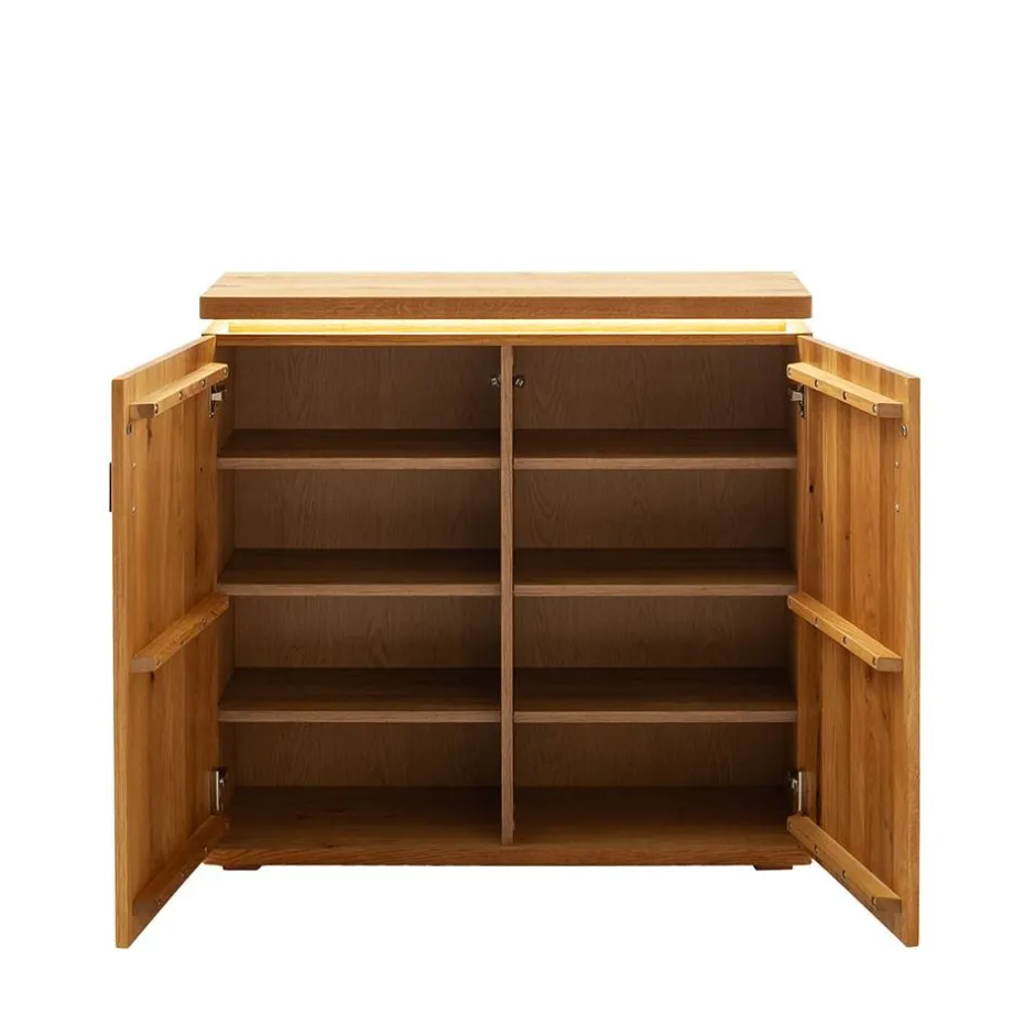 Schuhschrank aus Balkeneiche Massivholz - Robats^Wohnen Sale