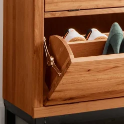 Wohnen Schuhschrank aus Kernbuche & Eisen - Dimphi