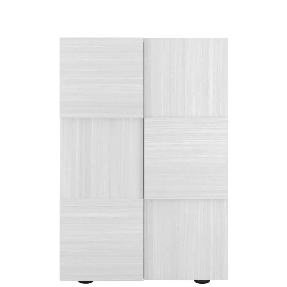 Schuhschrank in Eukalyptus Holzoptik - Hollie^Wohnen Sale