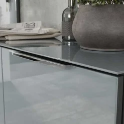 Schuhschrank in Grau glasbeschichtet - Ilfred^Wohnen Clearance