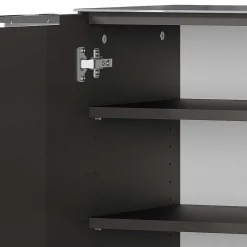 Schuhschrank in Grau glasbeschichtet - Ilfred^Wohnen Clearance