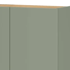 Wohnen Schuhschrank in Graugrün mit Eiche - Bien