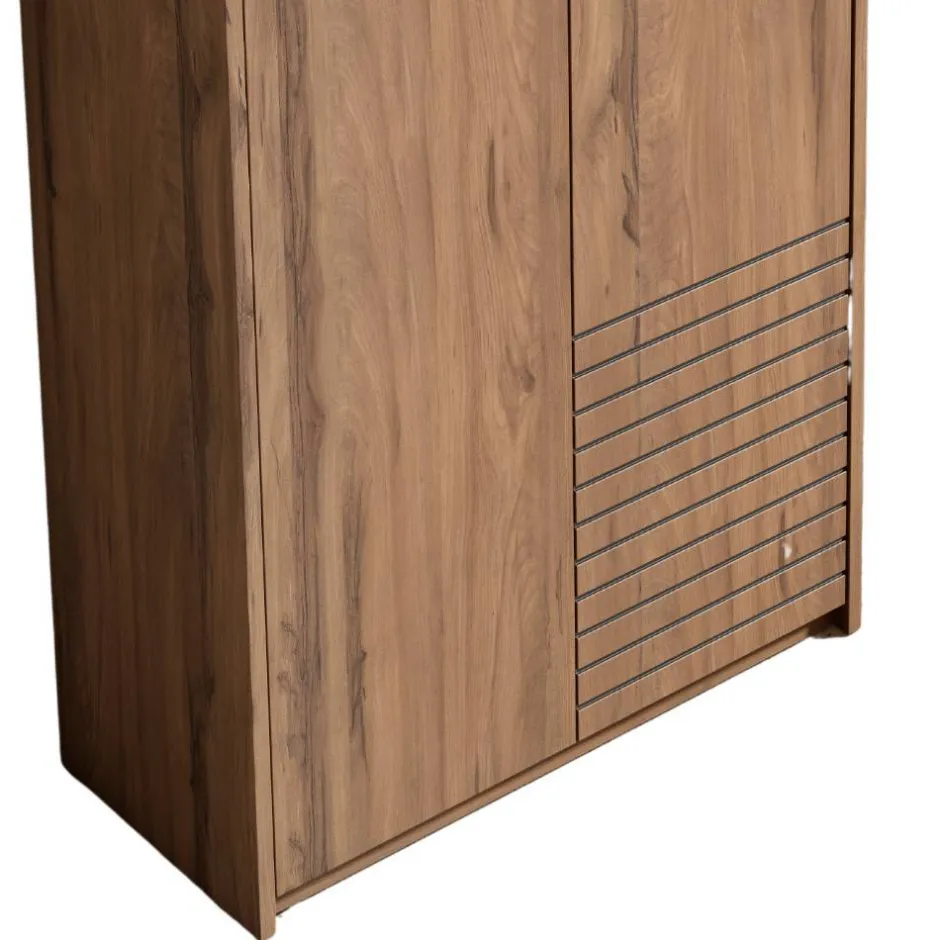 Schuhschrank in Holzoptik Braun - Mady^Wohnen Discount