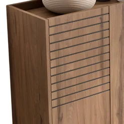 Schuhschrank in Holzoptik Braun - Mady^Wohnen Discount