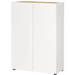 Schuhschrank in Weiß mit Eiche - Cooking^Wohnen Clearance