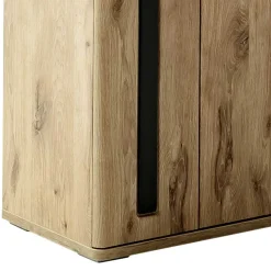 Schuhschrank in Wildeiche Optik & Grau - Baiamare^Wohnen Online