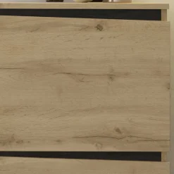 Schuhschrank in Wildeiche & Schwarzgrau - Paula^Wohnen Online