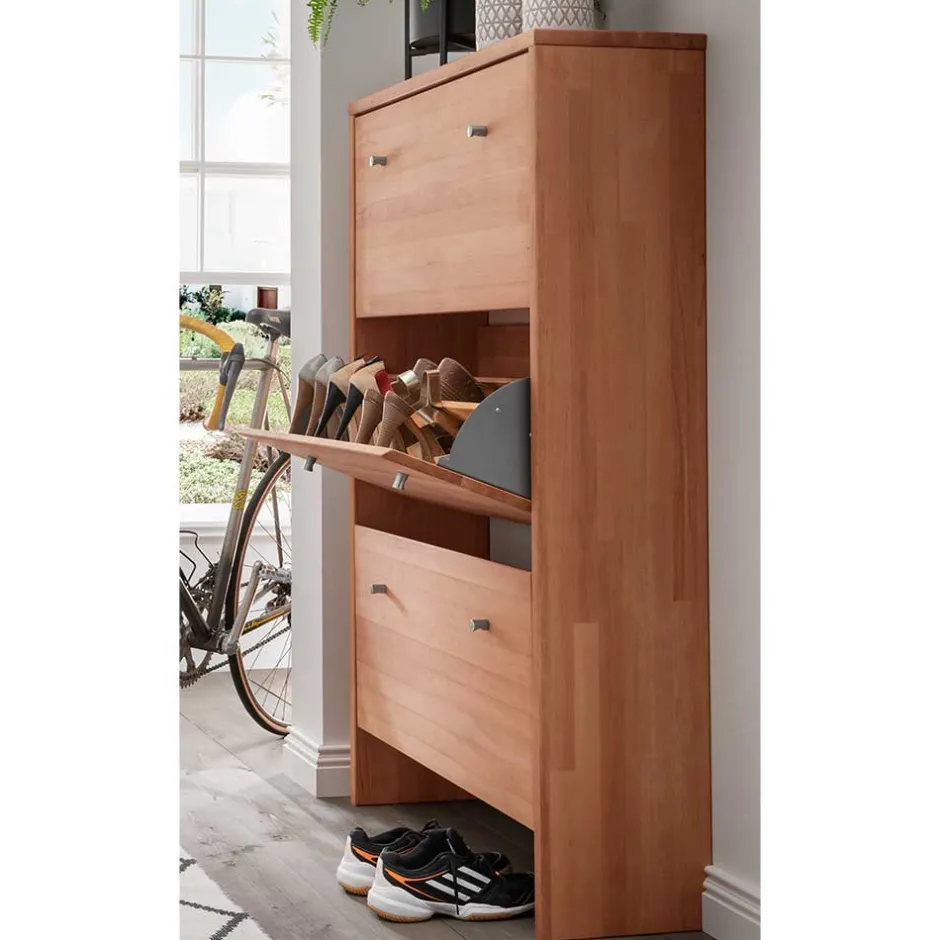 Schuhschrank mit drei Schuhklappen - Shimousa^Wohnen Hot