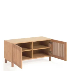 Wohnen Schuhschrank mit Lamellen-Türen - Azuro