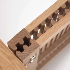 Wohnen Schuhschrank mit Lamellen-Türen - Azuro