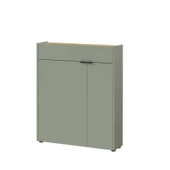 Schuhschrank mit Rundspiegel Set - Point (zweiteilig)^Wohnen Hot