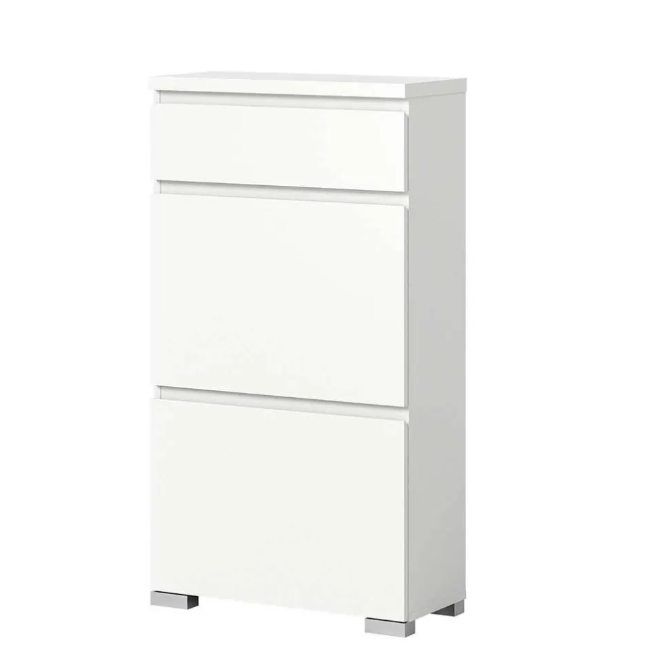 Schuhschrank mit Schublade und zwei Klappen - Dany^Wohnen Discount