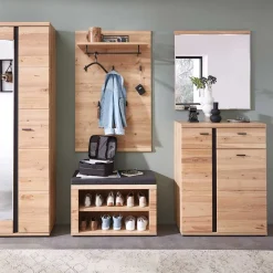 Wohnen Schuhschrank mit Schublade und zwei Türen - Latenda