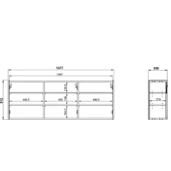 Schuhschrank und Rundspiegel Set - Calisian (zweiteilig)^Wohnen Clearance