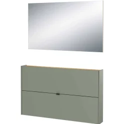 Schuhschrank und Spiegel Set - Point (zweiteilig)^Wohnen Hot