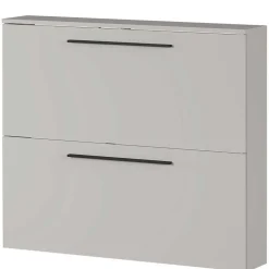 Wohnen Schuhschrank zum Aufhängen in Hellgrau - Guaran