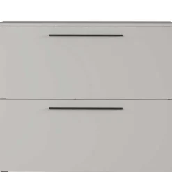 Wohnen Schuhschrank zum Aufhängen in Hellgrau - Guaran