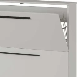 Wohnen Schuhschrank zum Aufhängen in Hellgrau - Guaran