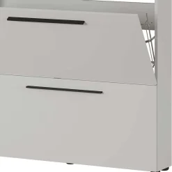 Wohnen Schuhschrank zum Aufhängen in Hellgrau - Guaran