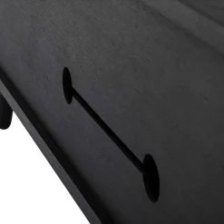 Wohnen Schwarz geöltes TV Board aus Eiche - Vlotho