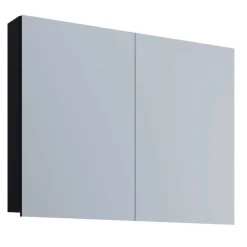 Schwarze Badezimmer Einrichtungsset - Gloriella (vierteilig)^Wohnen New