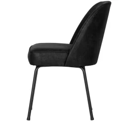 Schwarze Stühle aus Recyclingleder - Amaikan (2er Set)^Wohnen Sale