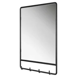 Schwarze Wandgarderobe & Spiegel - Creemas (zweiteilig)^Wohnen New