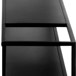 Wohnen Schwarze Wandregale Set - Mikene (zweiteilig)