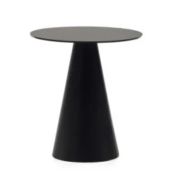 Wohnen Schwarzer Beistelltisch in Zylinderform - Masina