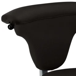 Wohnen Schwarzer Drehstuhl Hocker höhenverstellbar - Careful