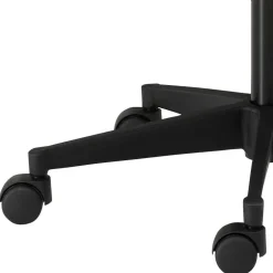 Wohnen Schwarzer Drehstuhl Hocker höhenverstellbar - Careful