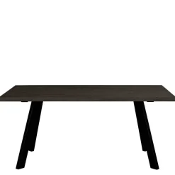 Wohnen Schwarzer Eiche Esstisch & Stühle - Namac (fünfteilig)