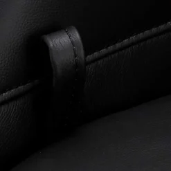 Schwarzer Entspannungssessel mit Armlehnen - Registran^Wohnen Discount