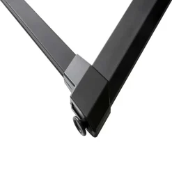 Schwarzer Gamer PC Tisch mit LED Beleuchtung - Frogs^Wohnen Outlet