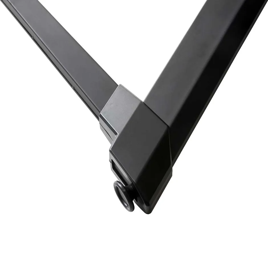 Schwarzer Gamer PC Tisch mit LED Beleuchtung - Frogs^Wohnen Outlet