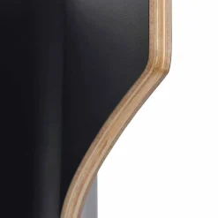 Schwarzer Holzstuhl mit Eiche - Join (2er Set)^Wohnen