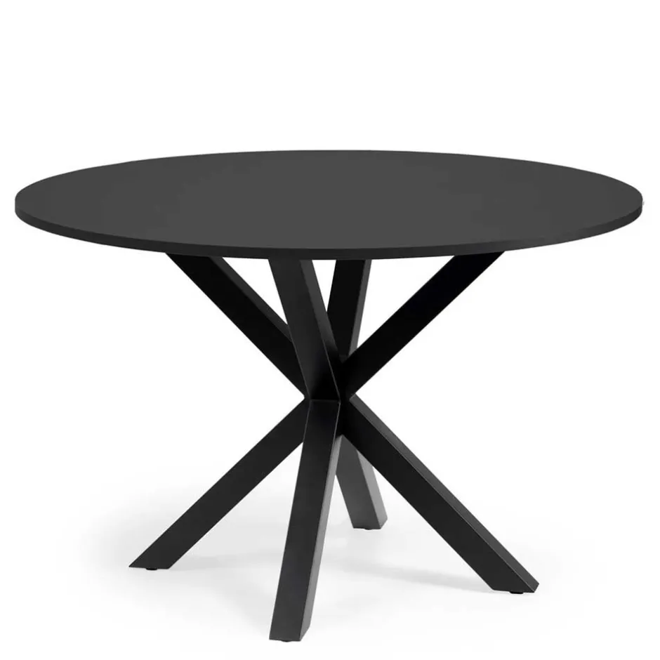 Schwarzer Küchentisch in modernem Design - Aknita^Wohnen Best