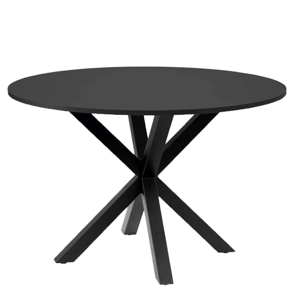 Schwarzer Küchentisch in modernem Design - Aknita^Wohnen Best