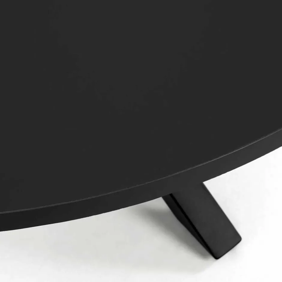 Schwarzer Küchentisch in modernem Design - Aknita^Wohnen Best