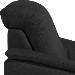 Schwarzer Polstersessel 100 cm breit - Voscona^Wohnen New