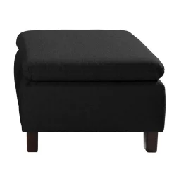 Schwarzer Polstersessel 100 cm breit - Voscona^Wohnen New