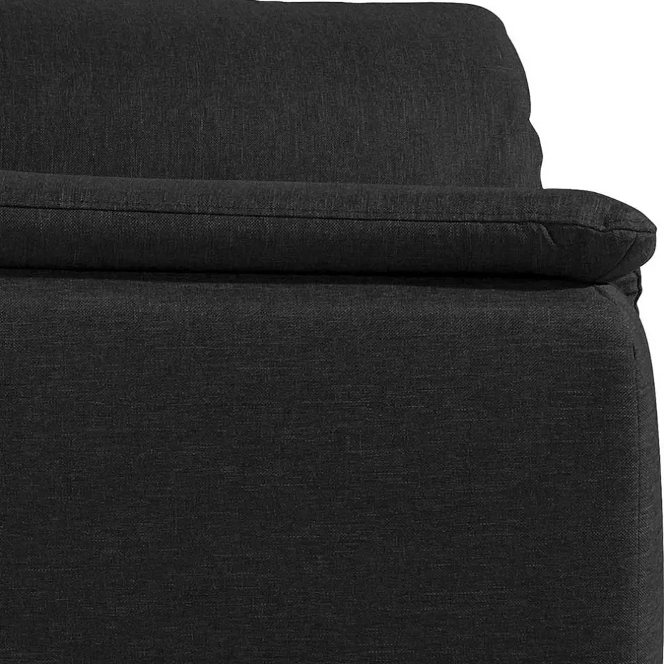 Schwarzer Polstersessel 100 cm breit - Voscona^Wohnen New