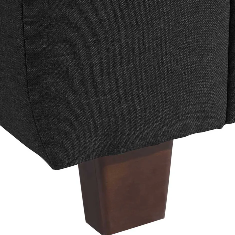 Schwarzer Polstersessel 100 cm breit - Voscona^Wohnen New