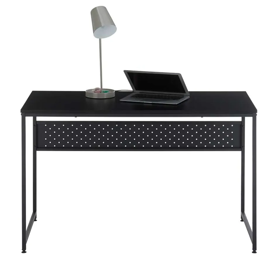 Wohnen Schwarzer Schreibtisch 120x60 cm - Irona