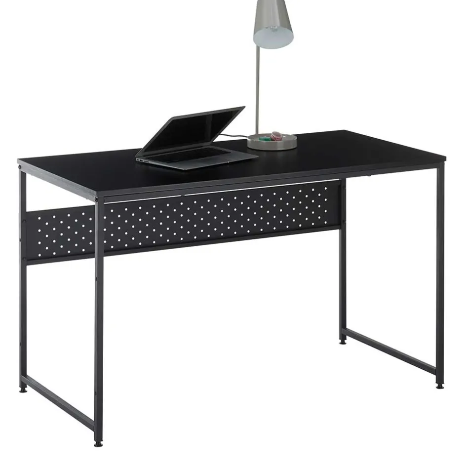 Wohnen Schwarzer Schreibtisch 120x60 cm - Irona