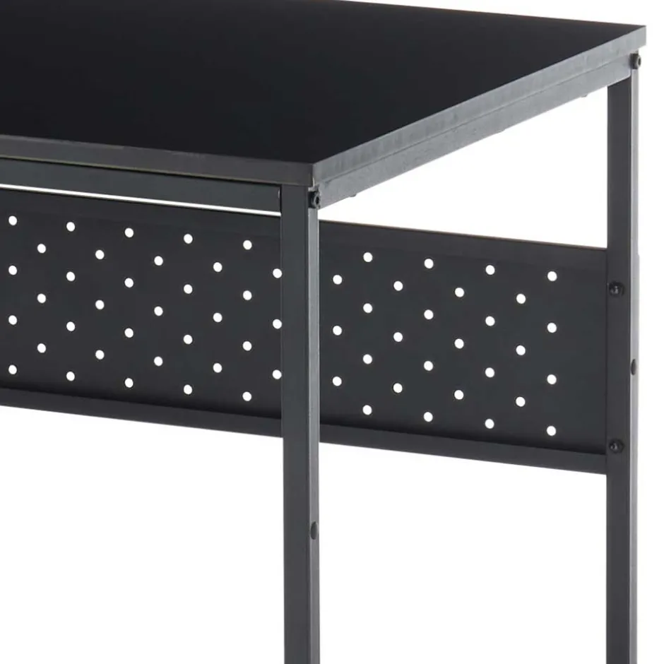 Wohnen Schwarzer Schreibtisch 120x60 cm - Irona
