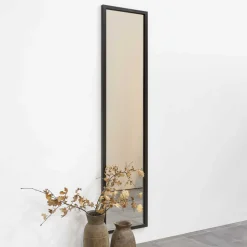 Schwarzer Spiegel 46x185x3 cm - Simpra^Wohnen Online