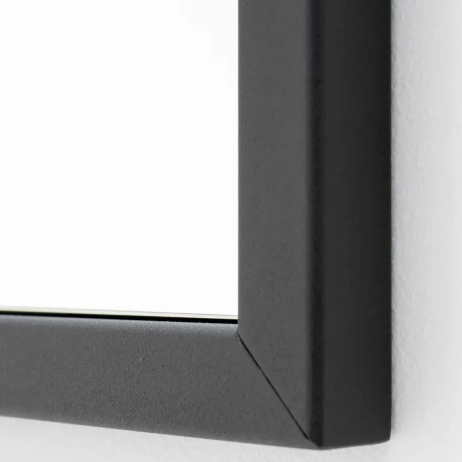 Schwarzer Spiegel 46x185x3 cm - Simpra^Wohnen Online